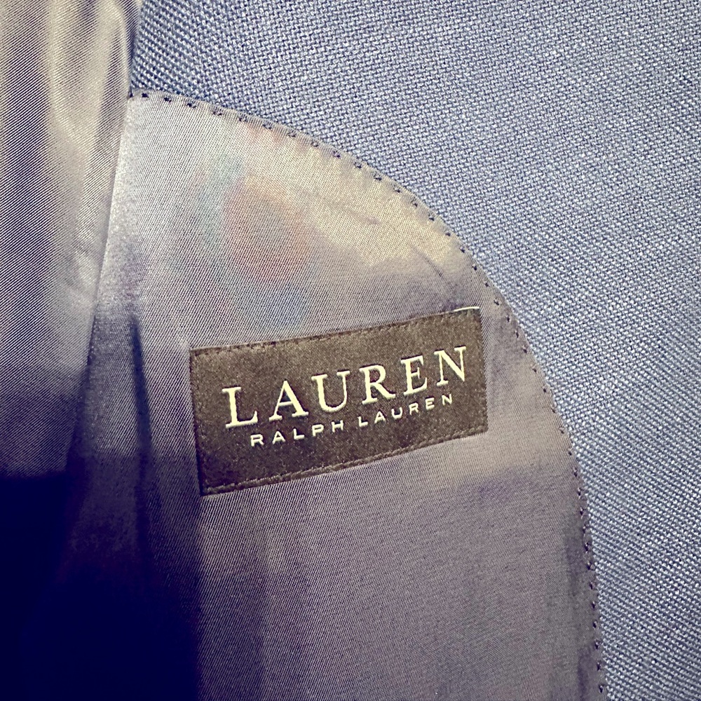 Lauren by Ralph Lauren 52L navy blue jacket.